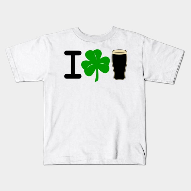 I 'Rock Guinness Kids T-Shirt by ianscott76